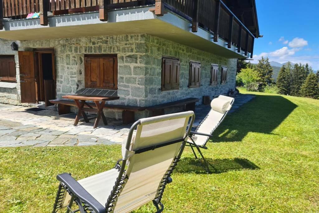 Chalet Wulli In Der Naehe Der Skianlagen サヴォニン エクステリア 写真