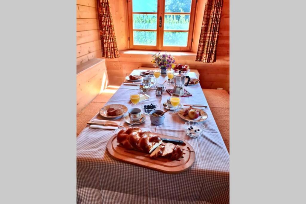 Chalet Wulli In Der Naehe Der Skianlagen サヴォニン エクステリア 写真
